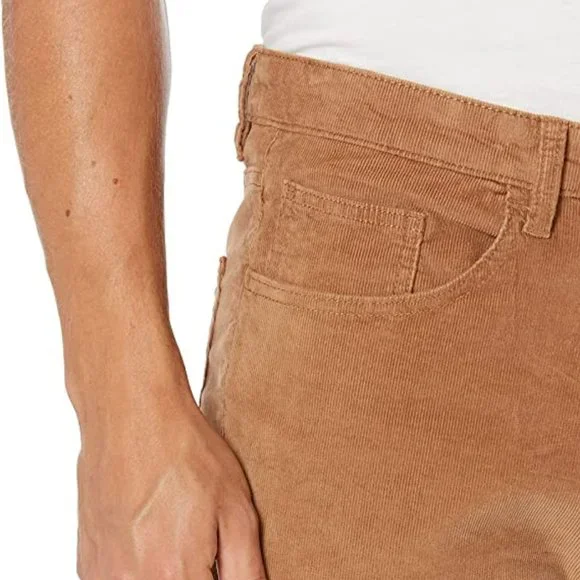 GOODTHREADS Straight-Fit 5-Pocket Comfort Stretch Corduroy Pants  NEW WITH TAGS! - Picture 4 of 7